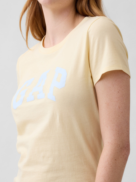Женская футболка GAP 1162941560 (Желтый XS)