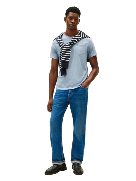 Футболка Tommy Hilfiger з кишенею 1163083717 (Блакитний L)