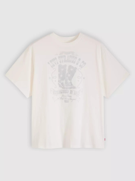 Женская футболка Levi's с логотипом 1163194407 (Белый S)