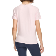 Женская футболка Tommy Hilfiger с логотипом 1159838169 (Розовый S)
