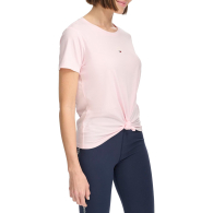 Жіноча футболка Tommy Hilfiger з логотипом 1159838169 (рожевий S)