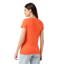 Женская футболка Armani Exchange с логотипом 1159838703 (Оранжевый XS)