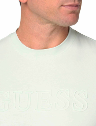 Чоловічі футболки Guess з логотипом 1159838745 (Зелений XL)