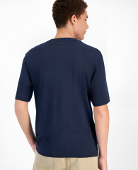 Мужская футболка Hugo Boss с принтом 1159838844 (Синий XXL)