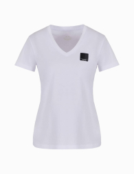 Женская футболка Armani Exchange с логотипом 1159839177 (Белый XXL)