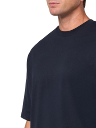Чоловічі футболки з нашивкою Armani Exchange 1159839187 (Синій S)