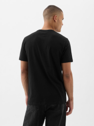 Футболка чоловіча GAP з логотипом 1159839434 (Чорний XXL)