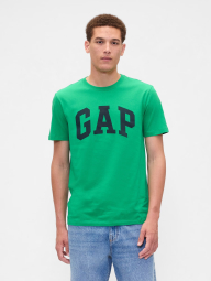 Футболка мужская GAP с логотипом 1159839498 (Зеленый L)