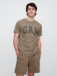 Футболка мужская GAP с логотипом 1159839580 (Коричневый M)
