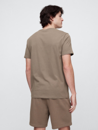 Футболка мужская GAP с логотипом 1159839580 (Коричневый M)