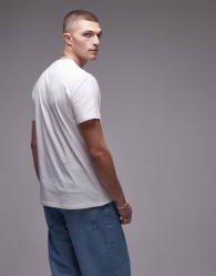 Футболка мужская Tommy Hilfiger с логотипом 1159839823 (Молочный XXL)