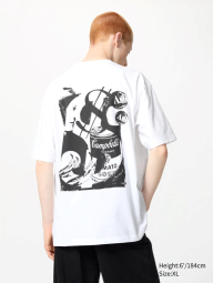 Футболка з графічним принтом NY POP ART UT UNIQLO 1159839891 (Білий 3XL)