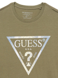 Мужская футболка Guess с логотипом 1159840185 (Зеленый XXL)