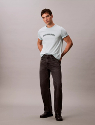 Мужская футболка Calvin Klein с логотипом 1159840290 (Голубой XL)