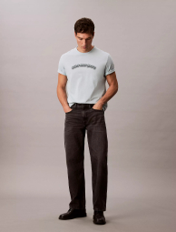 Мужская футболка Calvin Klein с логотипом 1159840290 (Голубой XL)