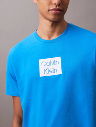 Мужская футболка Calvin Klein с логотипом 1159840292 (Синий XL)
