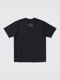 Футболка UNIQLO KAWS + Warhol UT Graphic с принтом 1159840394 (Черный S)