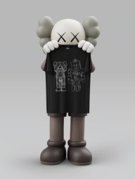 Футболка UNIQLO KAWS + Warhol UT Graphic с принтом 1159840394 (Черный S)