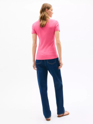 Футболка женская Tommy Hilfiger с логотипом 1159840639 (Розовый S)