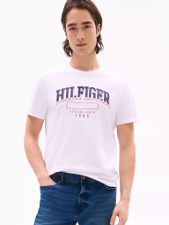 Мужская футболка Tommy Hilfiger 1159840766 (Белый M)