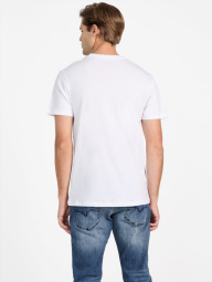 Чоловічі футболки Guess з логотипом 1159840804 (Білий XL)