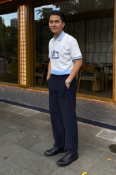 Футболка UKIYO-E від UNIQLO з принтом 1159841041 (Білий L)