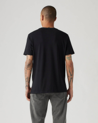Футболка мужская Levi's с коротким рукавом 1159841044 (Черный L)