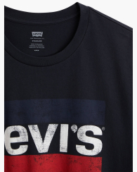 Футболка чоловіча Levi's з коротким рукавом 1159841044 (Чорний L)