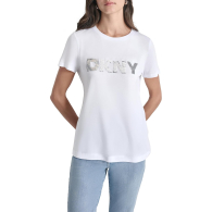 Футболка DKNY з фірмовим логотипом 1159841112 (Білий M)