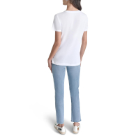 Футболка DKNY з фірмовим логотипом 1159841112 (Білий M)