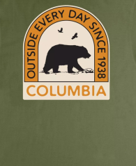 Мужская футболка Columbia 1159841184 (Зеленый L)