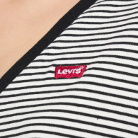 Женская футболка Levi's с логотипом 1159841337 (Черный/Белый S)