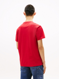 Футболка мужская Tommy Hilfiger с логотипом 1159841396 (Красный M)