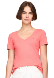 Футболка жіноча Tommy Hilfiger з логотипом 1159841409 (Рожевий XS)