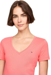 Футболка жіноча Tommy Hilfiger з логотипом 1159841409 (Рожевий XS)