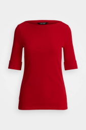 Женская футболка Ralph Lauren 1159841427 (Красный M)