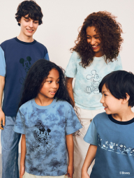 Футболка UNIQLO с рисунком Disney 1159841612 (Белый S)