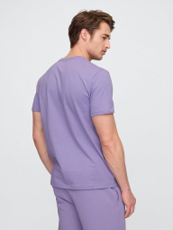 Футболка мужская GAP с логотипом 1159841618 (Фиолетовый M)