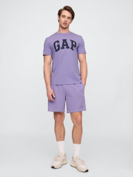Футболка мужская GAP с логотипом 1159841618 (Фиолетовый M)