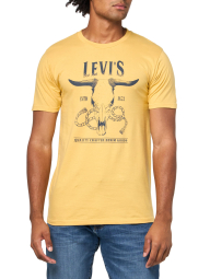 Футболка чоловіча Levi's з малюнком 1159841645 (Жовтий XL)