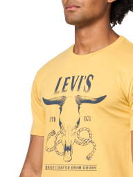 Футболка чоловіча Levi's з малюнком 1159841645 (Жовтий XL)