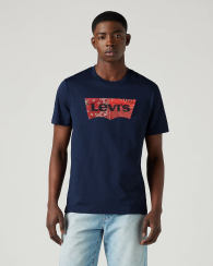 Футболка мужская Levi's с логотипом 1159841730 (Синий XXL)
