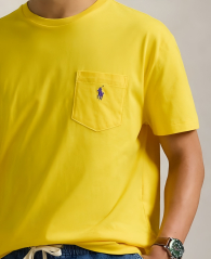 Футболка мужская Polo Ralph Lauren 1159842158 (Желтый XL)