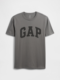 Футболка мужская GAP с логотипом 1159842315 (Серый M)