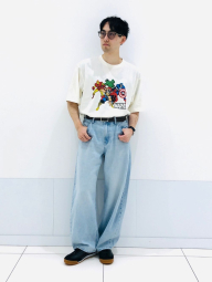 Футболка UNIQLO Marvel 1159842678 (Молочный XL)