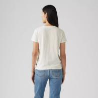 Женская футболка Levi's с принтом 1159842687 (Молочный S)