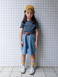 Футболка UNIQLO с вышивкой Mickey Mouse 1159842705 (Серый M)