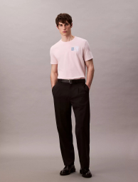 Мужская стильная футболка Calvin Klein 1159842797 (Розовый M)