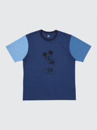 Футболка Disney in Blue UNIQLO с рисунком 1159842880 (Синий XXL)