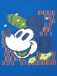 Футболка UNIQLO с Mickey Mouse 1159843003 (Синий XXL)